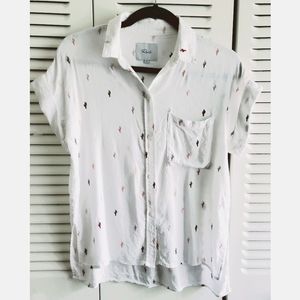 Rails Whitney Metallic Catus Shirt